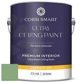 COLOR SMART CS 758 ULTRA CEILING PAINT ультраматовая краска цвет 565 Aurora Borealis