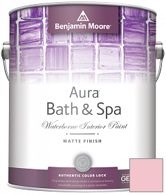Краска Benjamin Moore Aura Bath & Spa Interior Paint Matte Finish (532) цвет 1310 Sweet 16