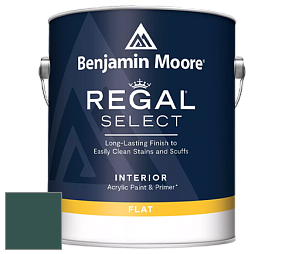 Benjamin Moore 547 Regal Select Waterborne Interior Flat Finish краска цвет NCS S 7020-B70G 