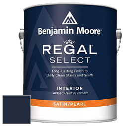 Benjamin Moore 550 Regal Select Waterborne Interior Pearl Finish краска цвет RAL 5011 