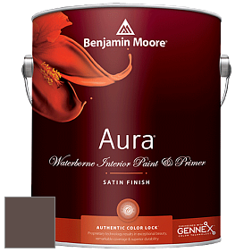 Benjamin Moore Aura 526 Waterborne Interior Satin Finish покрытие цвет AF-175 