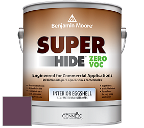 Benjamin Moore 357 Super Hide Zero Voc Interior Eggshell краска цвет 2074-10 Grape Juice