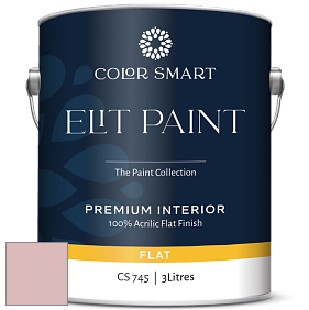 COLOR SMART CS 745 ELIT PAINT глубокоматовая моющаяся краска цвет 2093-50 Camellia Pink
