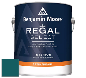 Benjamin Moore 550 Regal Select Waterborne Interior Pearl Finish краска цвет NCS S 5540-B30G 