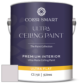COLOR SMART CS 758 ULTRA CEILING PAINT ультраматовая краска цвет 2115-60 Majestic Mauve