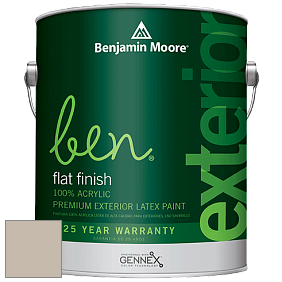 Benjamin Moore Ben 541 Waterborne Exterior Flat Finish краска цвет AC-31 BM AC-31