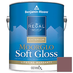 Краска Regal Select Exterior Paint-Moor GloSoft Gloss Finish (W096) цвет 1266 Love Affair