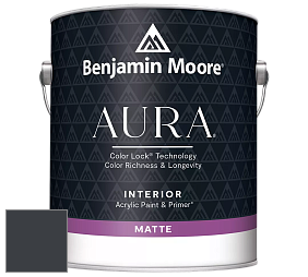 Benjamin Moore Aura 522 Interior Paint - Matte краска цвет NCS S 8505-R80B 