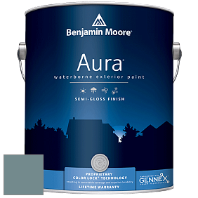 Benjamin Moore Aura 632 Waterborne Exterior Semi-Gloss Finish краска цвет AF-505 