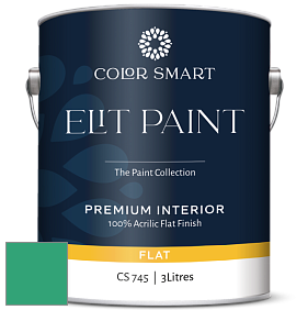 COLOR SMART CS 745 ELIT PAINT глубокоматовая моющаяся краска цвет 2042-30 Hummingbird Green