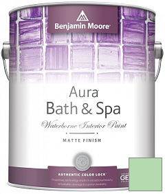 Краска Benjamin Moore Aura Bath & Spa Interior Paint Matte Finish (532) цвет 571 Lotus Flower