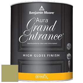 Benjamin Moore Aura 148 Grand Entrance High Gloss эмаль цвет AF-420 