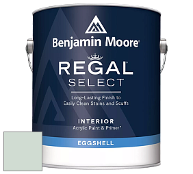 Benjamin Moore 549 Regal Select Waterborne Interior Eggshell Finish краска цвет 449 Serene Breeze
