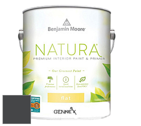 Benjamin Moore 514 Natura Interior Semi-Gloss Finish краска цвет 2126-10 Black Tar
