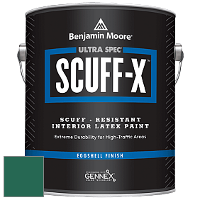 Benjamin Moore 485 Ultra Spec SCUFF-X Interior Eggshell Finish краска цвет NCS S 5040-B90G 