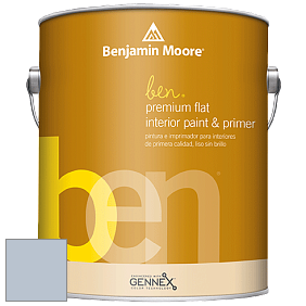 Benjamin Moore Ben W625 Premium Interior Latex Flat краска цвет AF-575 