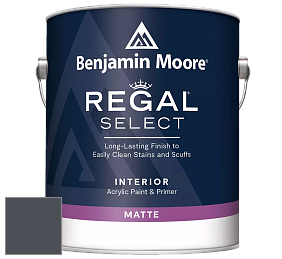 Benjamin Moore 548 IRegal Select Interior Paint - Matte краска цвет 2128-20 Abyss