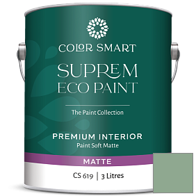 Краска COLOR SMART CS 619 SUPREM ECO PAINT матовая краска цвет HC-129 BM HC-129