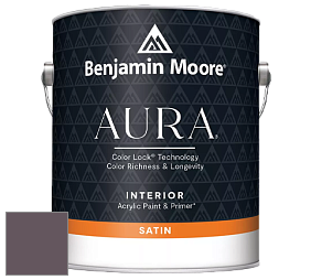 Benjamin Moore Aura 526 Waterborne Interior Satin Finish покрытие цвет NCS S 7010-R30B 