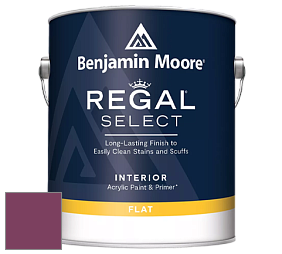 Benjamin Moore 547 Regal Select Waterborne Interior Flat Finish краска цвет NCS S 4050-R30B 