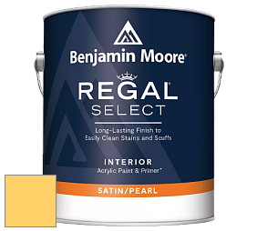 Benjamin Moore 550 Regal Select Waterborne Interior Pearl Finish краска цвет 320 Amarillo