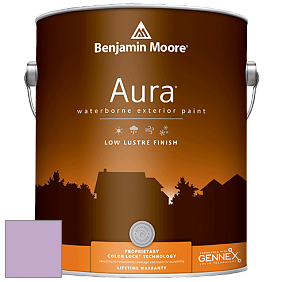 Benjamin Moore Aura 634 Waterborne Exterior Low Lustre Finish краска цвет 2073-50 Purple Easter Egg