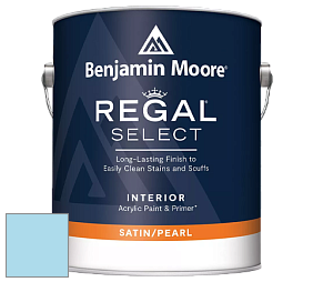 Benjamin Moore 550 Regal Select Waterborne Interior Pearl Finish краска цвет 2060-60 Turquoise Haze