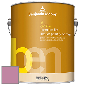 Benjamin Moore Ben W625 Premium Interior Latex Flat краска цвет NCS S 2040-R30B 