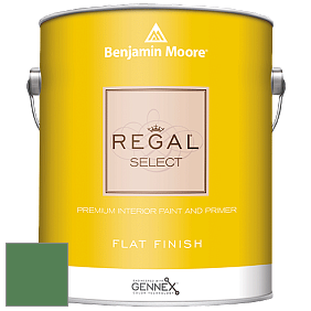 Benjamin Moore 547 Regal Select Waterborne Interior Flat Finish краска цвет 2036-20 Irish Moss
