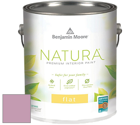 Benjamin Moore 512 Natura Interior Flat Finish матовая краска цвет 1362 Cranberry Ice