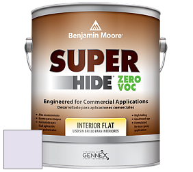Benjamin Moore 355 Super Hide Zero Voc Interior Flat краска цвет 2071-70 Misty Lilac