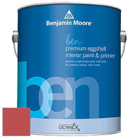 Benjamin Moore Ben W626 Premium Interior Latex Eggshell краска цвет 2008-20 Claret Rose