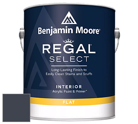 Benjamin Moore 547 Regal Select Waterborne Interior Flat Finish краска цвет NCS S 8010-R70B 