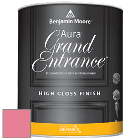 Benjamin Moore Aura 148 Grand Entrance High Gloss эмаль цвет 2002-40 Flamingo's Dream