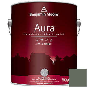 Краска Aura Waterborne Exterior Satin Finish (631) цвет 447 Holiday Wreath