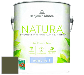 Benjamin Moore 513 Natura Interior Eggshell Finish краска с блеском цвет NCS S 6530-G50Y 