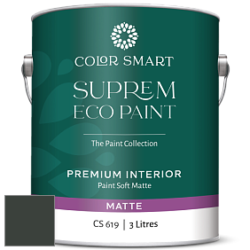 COLOR SMART CS 619 SUPREM ECO PAINT матовая краска цвет NCS S 8505-G 
