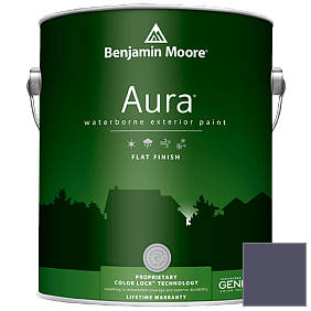 Краска Aura Waterborne Exterior Flat Finish (629) цвет 2069-20 Blackberry Wine
