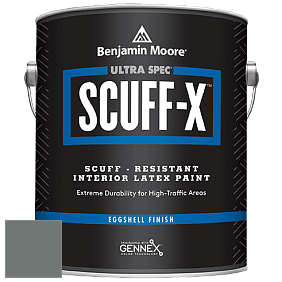 Benjamin Moore 485 Ultra Spec SCUFF-X Interior Eggshell Finish краска цвет NCS S 6005-B80G 