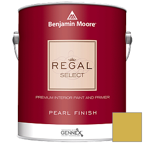 Краска Regal Select Waterborne Interior Pearl Finish (550) цвет 371 Bright Gold