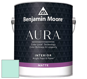 Benjamin Moore Aura 522 Interior Paint - Matte краска цвет 2043-60 Summer Green