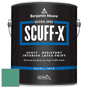 Benjamin Moore 485 Ultra Spec SCUFF-X Interior Eggshell Finish краска цвет NCS S 3040-B90G 