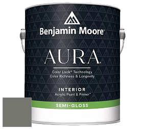 Benjamin Moore Aura 528 Waterborne Interior Semi-gloss Finish краска цвет HC-167 BM HC-167