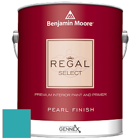 Benjamin Moore 550 Regal Select Waterborne Interior Pearl Finish краска цвет NCS S 2050-B30G 