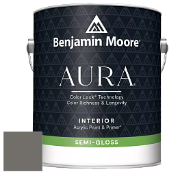 Benjamin Moore Aura 528 Waterborne Interior Semi-gloss Finish краска цвет NCS S 6502-Y20R 