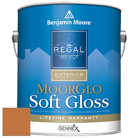 Benjamin Moore W096 Regal Select Exterior Paint-Moor GloSoft Gloss Finish краска цвет 2157-10 Golden Dunes