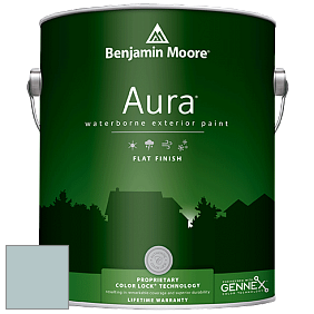 Benjamin Moore Aura 629 Waterborne Exterior Flat Finish краска цвет HC-150 BM HC-150