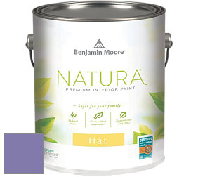 Benjamin Moore 512 Natura Interior Flat Finish матовая краска цвет NCS S 3040-R60B 