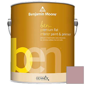Краска Ben Premium Interior Latex Flat (W625) цвет 1264 Mauve Mist