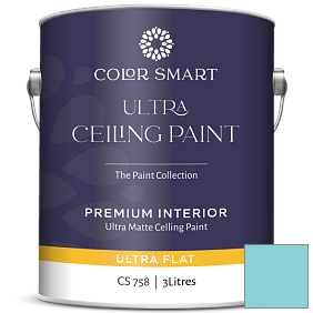 Краска COLOR SMART CS 758 ULTRA CEILING PAINT ультраматовая краска цвет 758 Rhythm and Blues